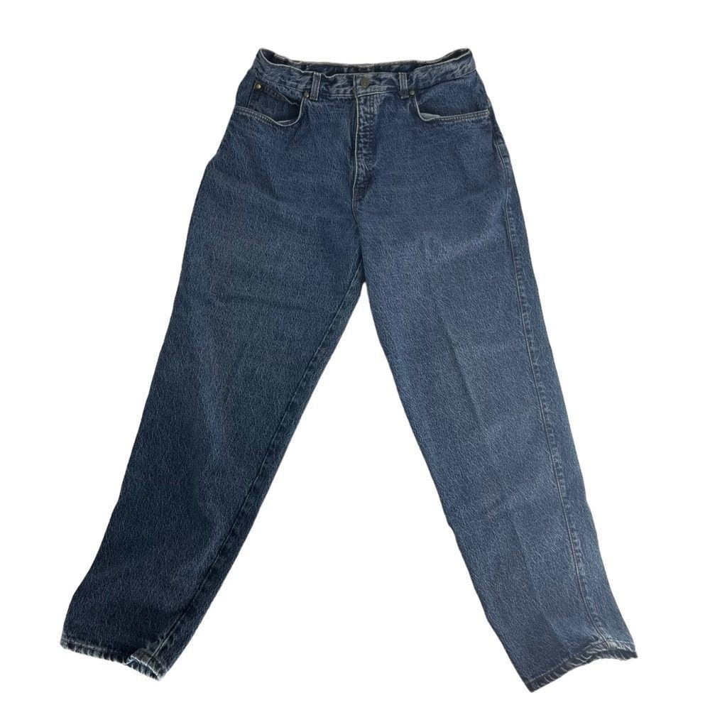 Vintage Levis Jeans Mens 30x31 Blue Acid Wash 80s Straight Leg Orange Tab Denim